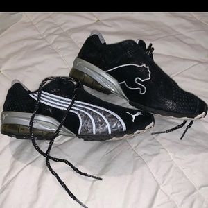 Puma Cell black silver sneakers shoes